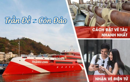 cách đặt vé trần đề côn đảo