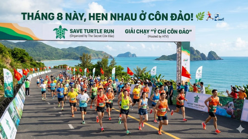 Tháng 8 rực lửa - Hẹn nhau chạy giữa biển trời Côn Đảo