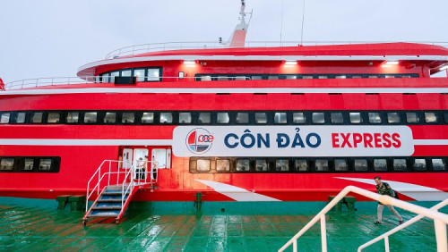 Tàu Thăng Long dự kiến chạy tuyến Sài Gòn - Côn Đảo từ Quận 4