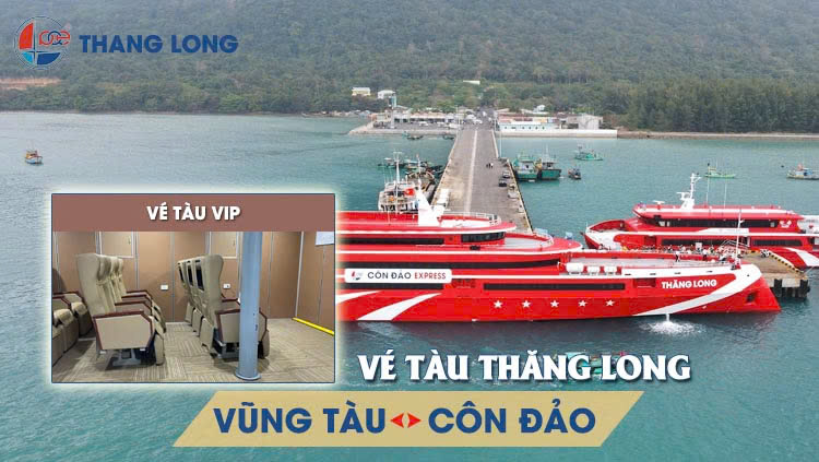ve tau thang long vung tau con dao VIP