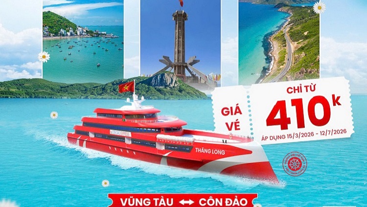 Siêu Tàu Thăng Long Khai Xuân 2026, Giá Vé Ưu Đãi Chỉ Từ 410k